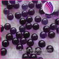 8 mm round amethyst Beads semi precious gemstone loose beads no hole beads